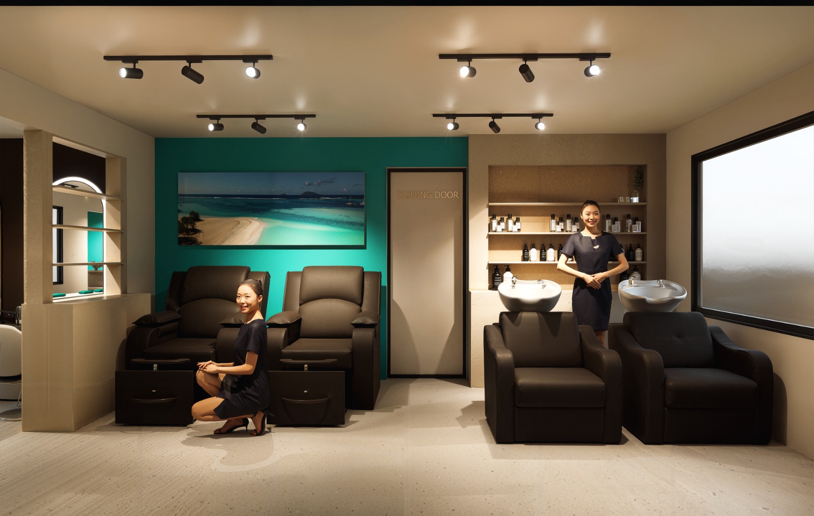 De La MER salon & spa interior, Moka Mauritius — gallery 4